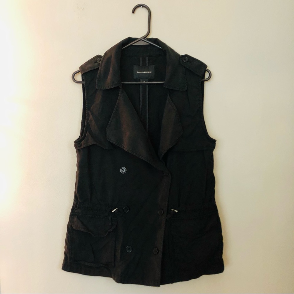 Banana Republic Black Vest